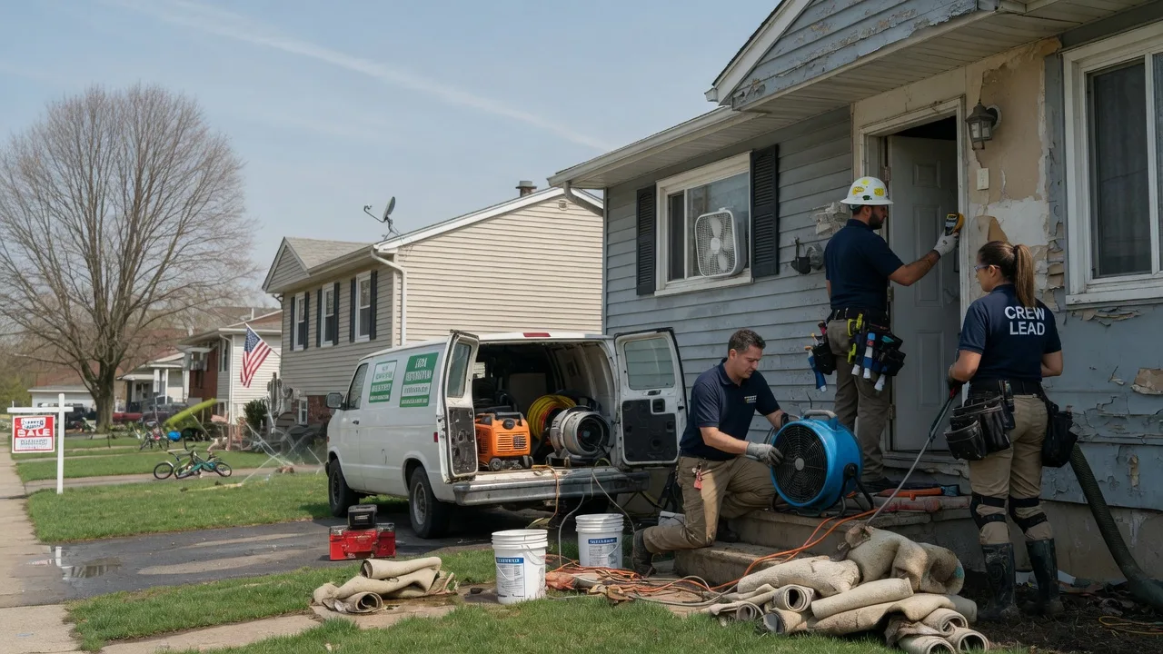 Flood Cleanup in Sandersville, GA near me