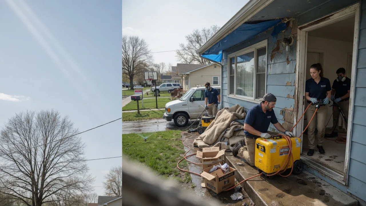 Basement Flood Cleanup in Sandersville, GA near me